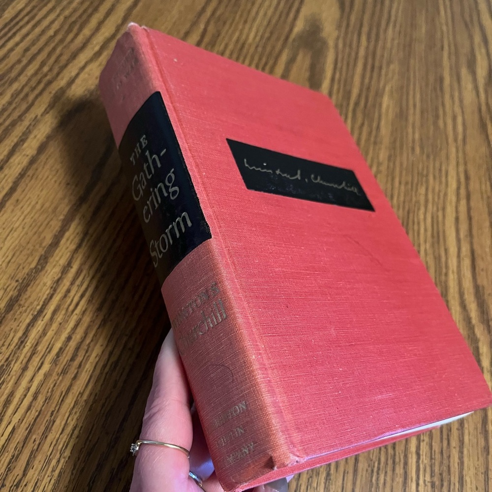 The Second World War The Gathering Storm Winston S. Churchill 1948 Book